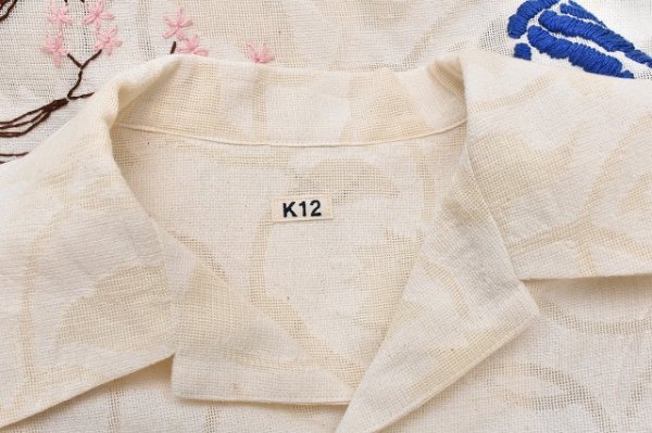 画像7: KHOKI　" Hand emboroidered - deign shirt "　col.White