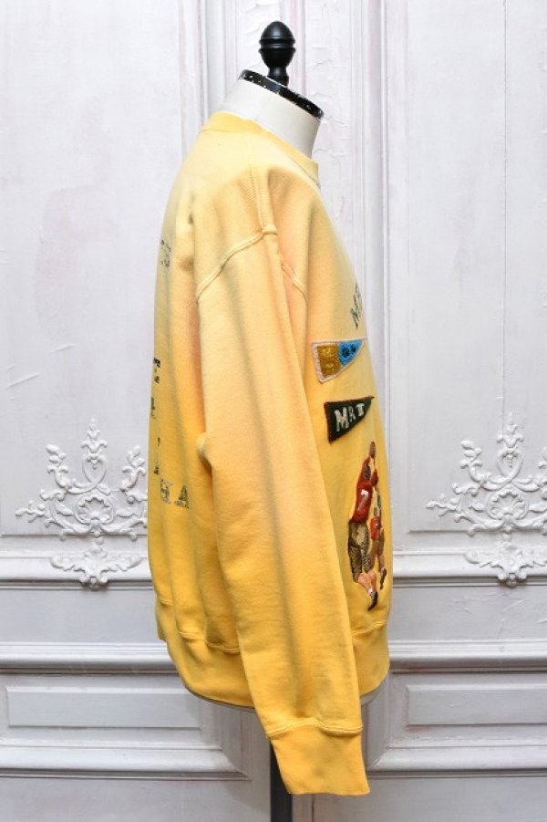 画像7: KHOKI " Vintage - effect sweat shrt " col.Yellow