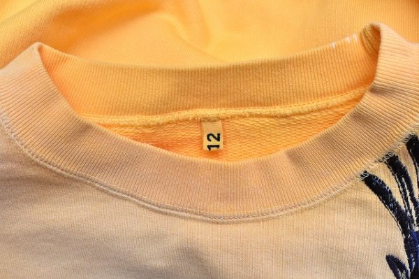 画像8: KHOKI " Vintage - effect sweat shrt " col.Yellow