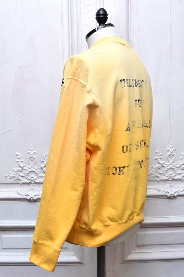 画像5: KHOKI " Vintage - effect sweat shrt " col.Yellow
