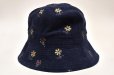 画像2: Nine Tailor　" Peony Hat "　col.Navy (2)