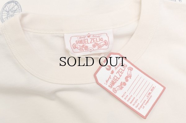画像6: Samuel Zelig　" Circus Tee - with Blue Embroidery "　col.Natural