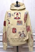 画像1: Samuel Zelig　" Circus Hoodie - with Multi Embroidery "　col.Ljght Beige (1)