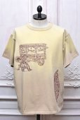 画像1: Samuel Zelig　" Circus Tee - with Red Embroidery "　col.Khaki (1)