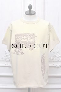 Samuel Zelig　" Circus Tee - with Red Embroidery "　col.Khaki