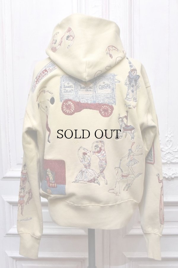 画像5: Samuel Zelig　" Circus Hoodie - with Multi Embroidery "　col.Ljght Beige