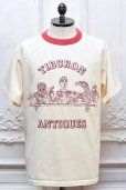 画像1: Samuel Zelig　" Antique Tee - wiyh Red Embroidery "　col.Natural (1)