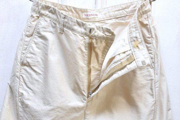 画像2: NICENESS　" GINN - Loose Pant "　col.Ivory