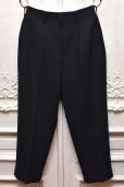 画像1: A.PRESSE　" Wool Trousers "　col.Navy (1)