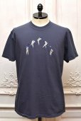 画像1: TAMANIWA　" TORNADO S/S TEE "　col.Navy (1)