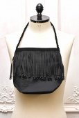 画像3: BAICYCLON by Bagjack　" NEW TAPE FRINGE ONE SHOULDER BAG - SMALL "　col.Black (3)