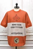 画像1: The DUFFER N NEPHEWS　" 1984 JACQUARD SHORTSLEEVE T-SHIRT "　col.Orange (1)