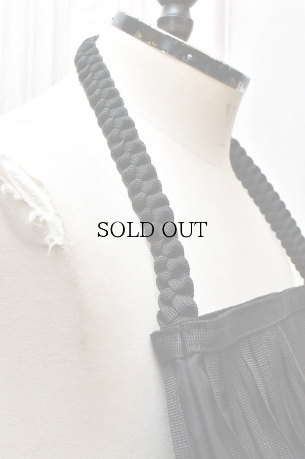 画像4: BAICYCLON by Bagjack　" NEW TAPE FRINGE ONE SHOULDER BAG - LARGE "　col.Black