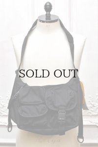 BAICYCLON by Bagjack　" NEW MULTI POCKETS SHOULDER BAG - SMALL "　col.Black