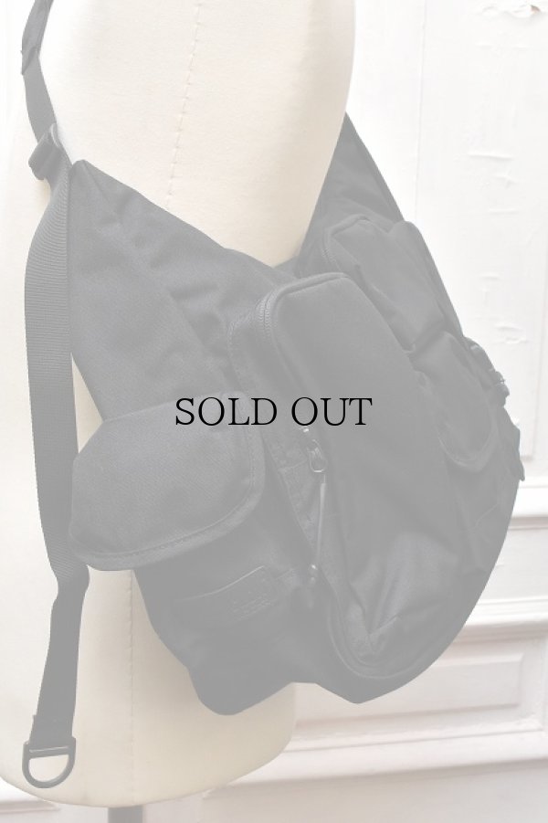 画像2: BAICYCLON by Bagjack　" NEW MULTI POCKETS SHOULDER BAG - LARGE "　col.Black
