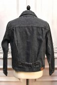 画像2: KYOU　" ROEBUCK - Type-50s Jacket by 66 Selvedge Denim "　col.Black (2)