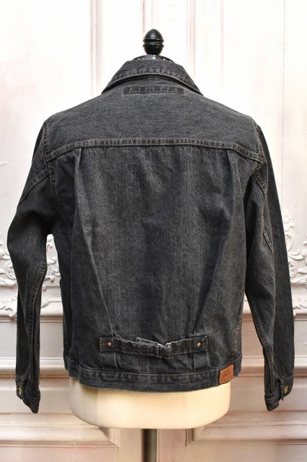 画像2: KYOU　" ROEBUCK - Type-50s Jacket by 66 Selvedge Denim "　col.Black