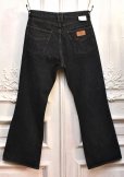 画像2: KYOU　" RIVER II - New Flare by 66 Selvedge Denim "　col.Black (2)