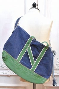 NICENESS　" L.LESH - Shoulder Tote Bag "　col.Navy