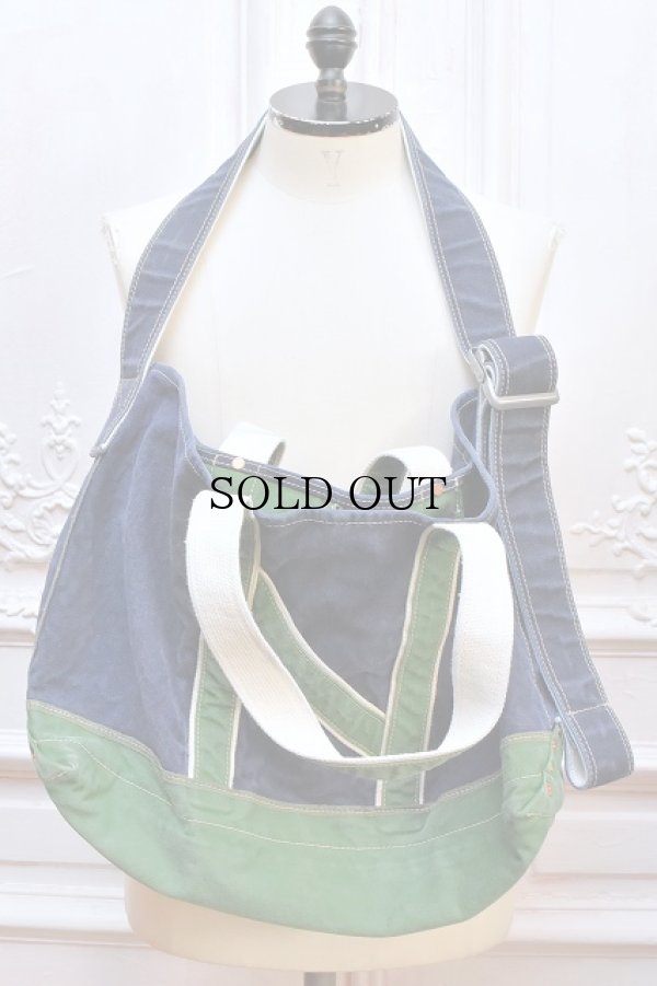 画像3: NICENESS　" L.LESH - Shoulder Tote Bag "　col.Navy