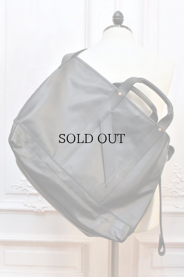 画像1: NICENESS　" H.LADZ - Shoulder Tote Bag "　col.Black