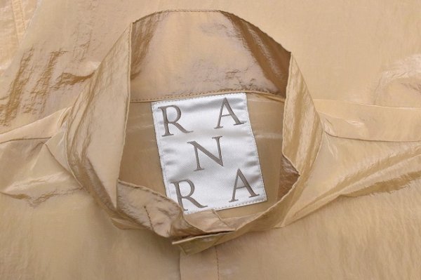 画像6: RANRA　" EPITOME - SHINY NYLON L/S SHIRT "　col.Putty