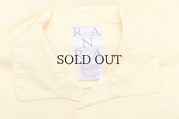 画像5: RANRA　" FOREGER - COTTON NYLON POLO SHIRT "　col.Custard