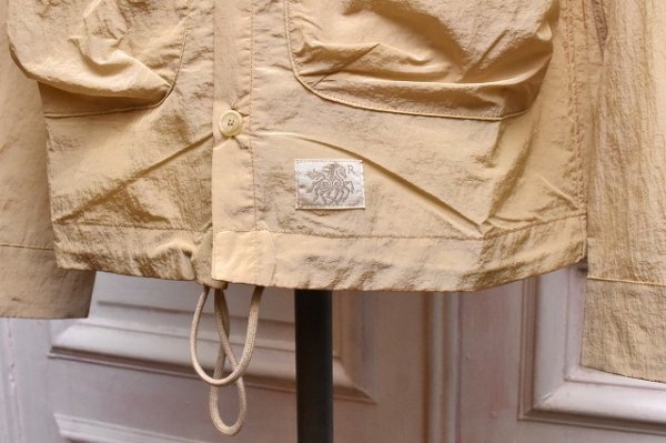 画像3: RANRA　" EPITOME - SHINY NYLON L/S SHIRT "　col.Putty