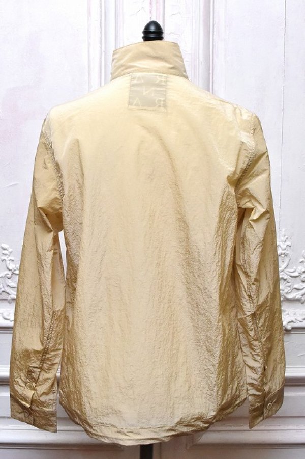画像5: RANRA　" EPITOME - SHINY NYLON L/S SHIRT "　col.Putty