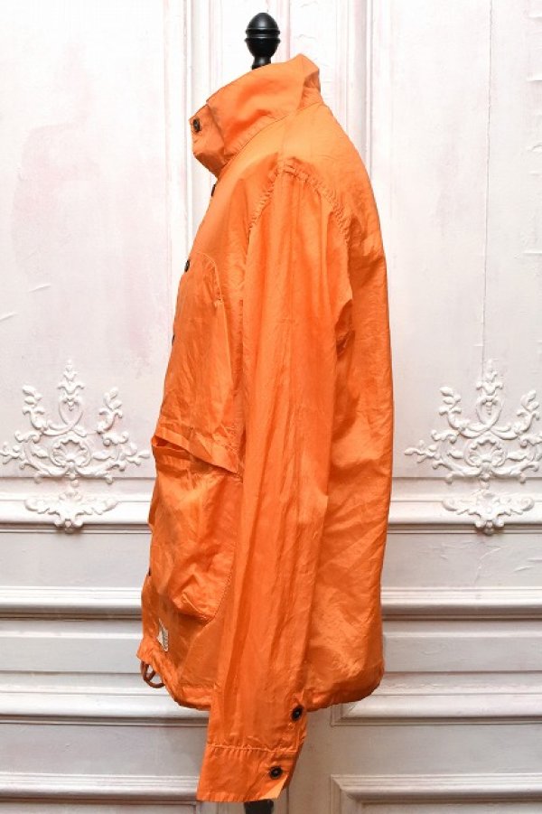画像4: RANRA　" EPITOME - NYLON RIPSTOP L/S SHIRT "　col.Jaffa Orange