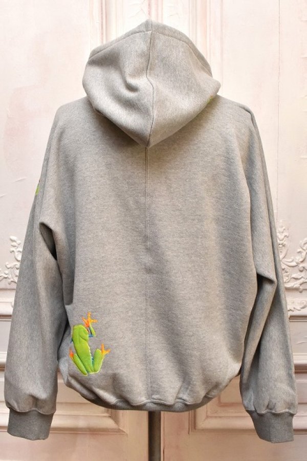 画像4: A MACHINE　" Fafrotskies Frog Hoodie "　col.Gray