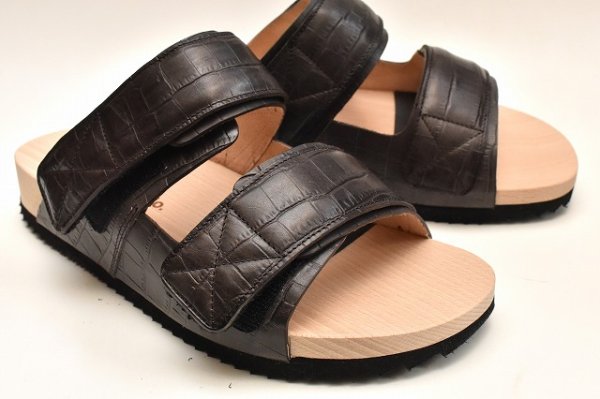 画像5: WUD　" ROOT - stamp croco "　col.Night Brown