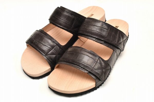 画像2: WUD　" ROOT - stamp croco "　col.Night Brown