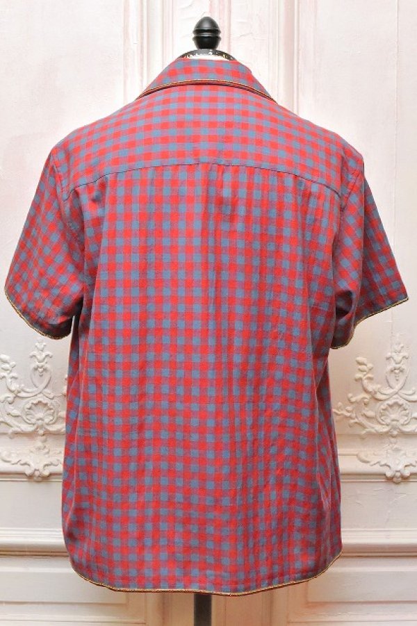 画像5: baziszt　" Pilat Shirt "　col.Blue/Red