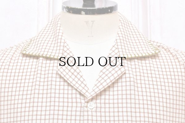画像2: baziszt　" Vicky Shirt "　col.Dark Orange / Off White