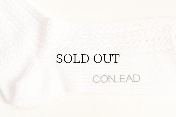 画像2: CONLEAD　" Lace Line Short Socks "　col.White
