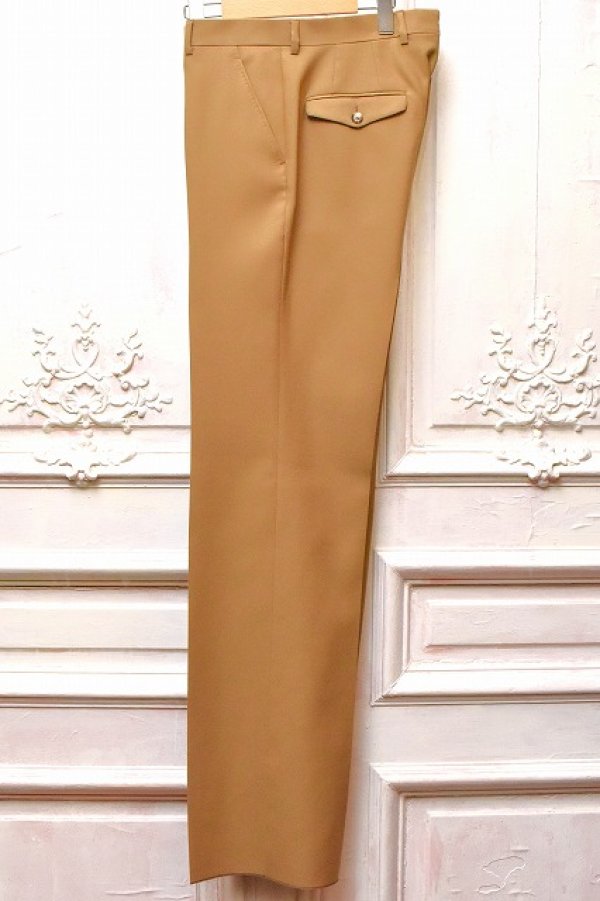 画像4: HUSBANDS　" High Waisted Trousers - Flared Leg in Japanese Wool Doskin  "　col.Beige