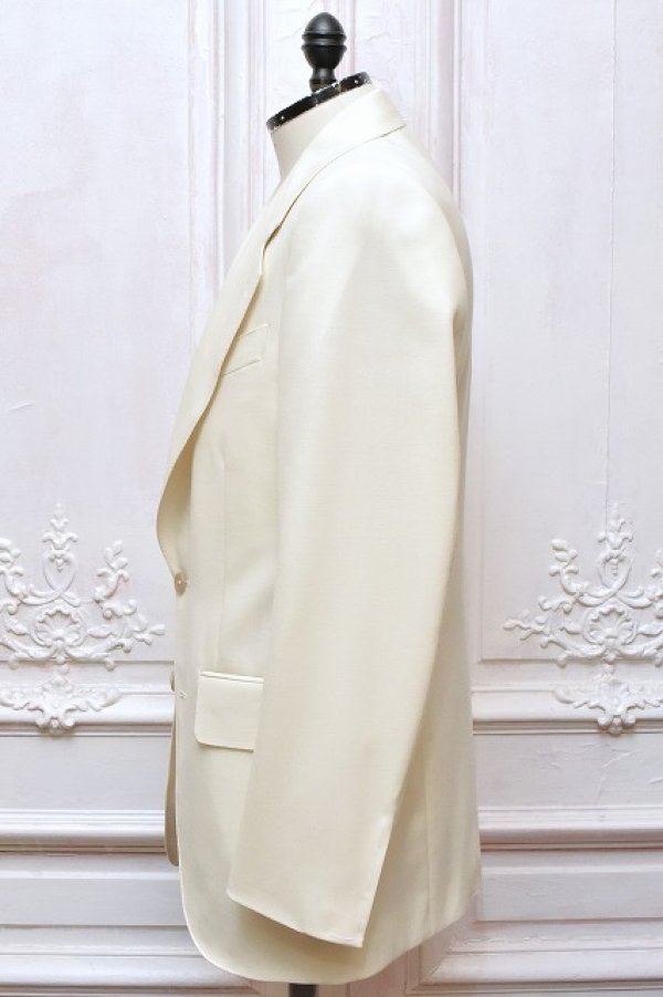 画像3: HUSBANDS　" Single Breasted Jacket - Classic Fit in English Wool "　col.Cream
