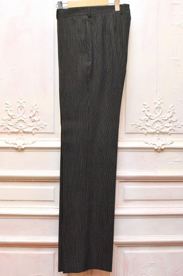 画像11: HUSBANDS　" Double Breasted Suit - Classic Fit in English High Twist Wool "　col.Black with Pinstripe