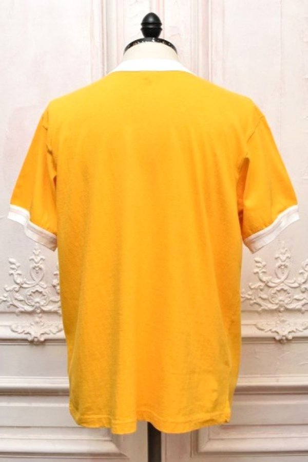 画像4:  FilMelange　" VOLKER2 DOVE - Vintage Tenjiku S/S Tee "　col.bright yellow