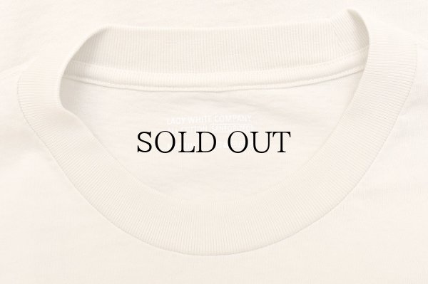 画像3: LADY WHITE　" MUNICIPAL T-SHIRT "　col.Off White