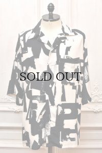 m's braque　" ALOHA Shirt "　col.White / Black