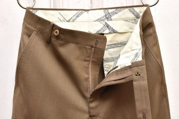 画像2: m's braque　" FLAIR Pants - New Fit "　col.Mocha Stripe