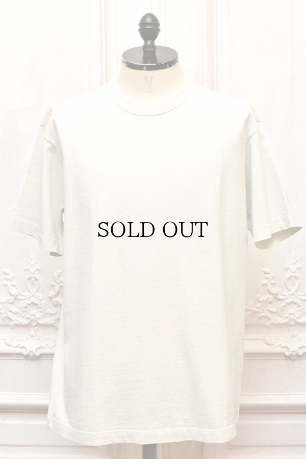 画像1: LADY WHITE　" MUNICIPAL T-SHIRT "　col.Off White