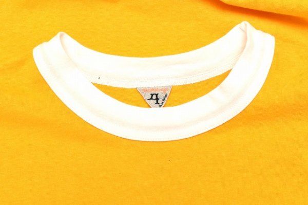画像5:  FilMelange　" VOLKER2 DOVE - Vintage Tenjiku S/S Tee "　col.bright yellow