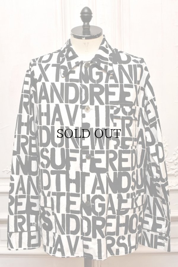 画像1: BLACKBIRD　" pajama shirt "　col.print