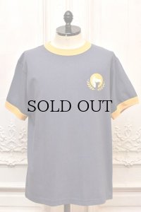 FilMelange　" VOLKER2 DOVE - Vintage Tenjiku S/S Tee "　col.fade navy 