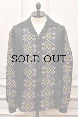 baziszt　" Pestry Shirt "　col.Black