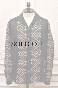 baziszt　" Pestry Shirt "　col.Black