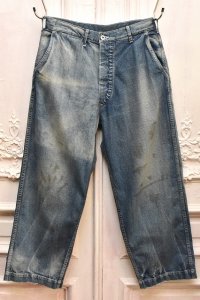A.PRESSE　" US ARMY DUNGAREE DENIM TROUSERS "　col.Indigo